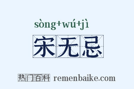 宋无忌是什么意思的图片